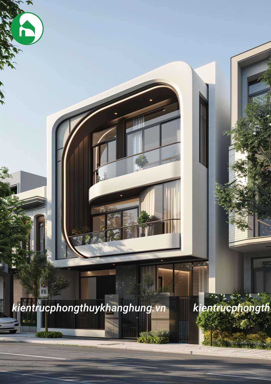 NHÀ PHỐ HIỆN ĐẠI VỚI THIẾT KẾ ĐỘC ĐÁO