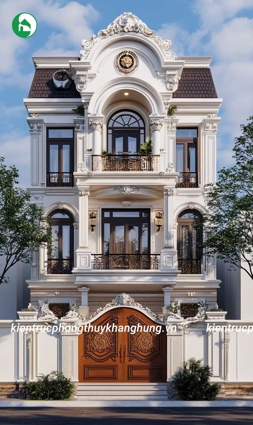 NHÀ PHỐ CỔ ĐIỂN 3 TẦNG SANG TRỌNG