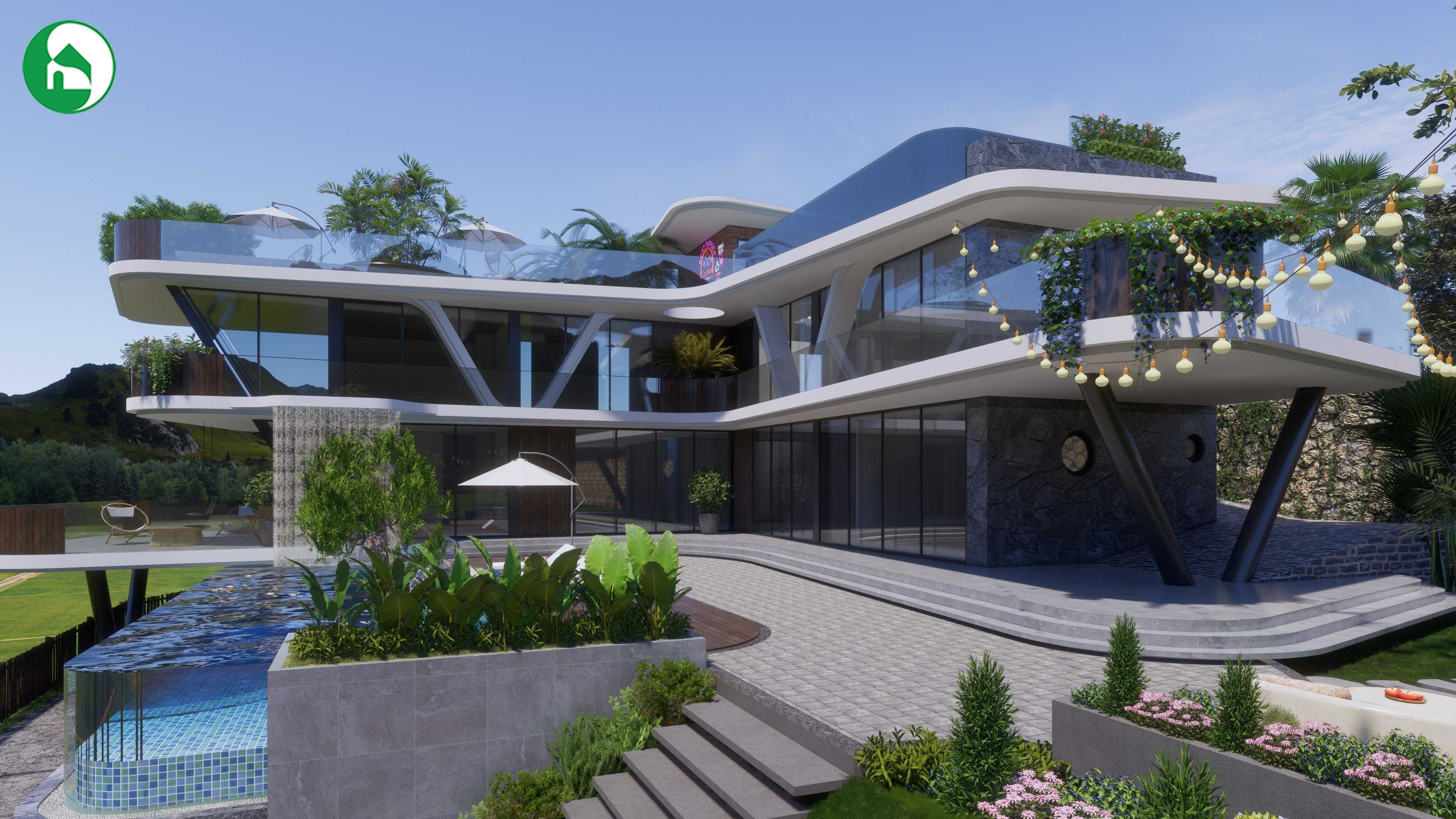 Villa - chú Dự - Hoà Bình