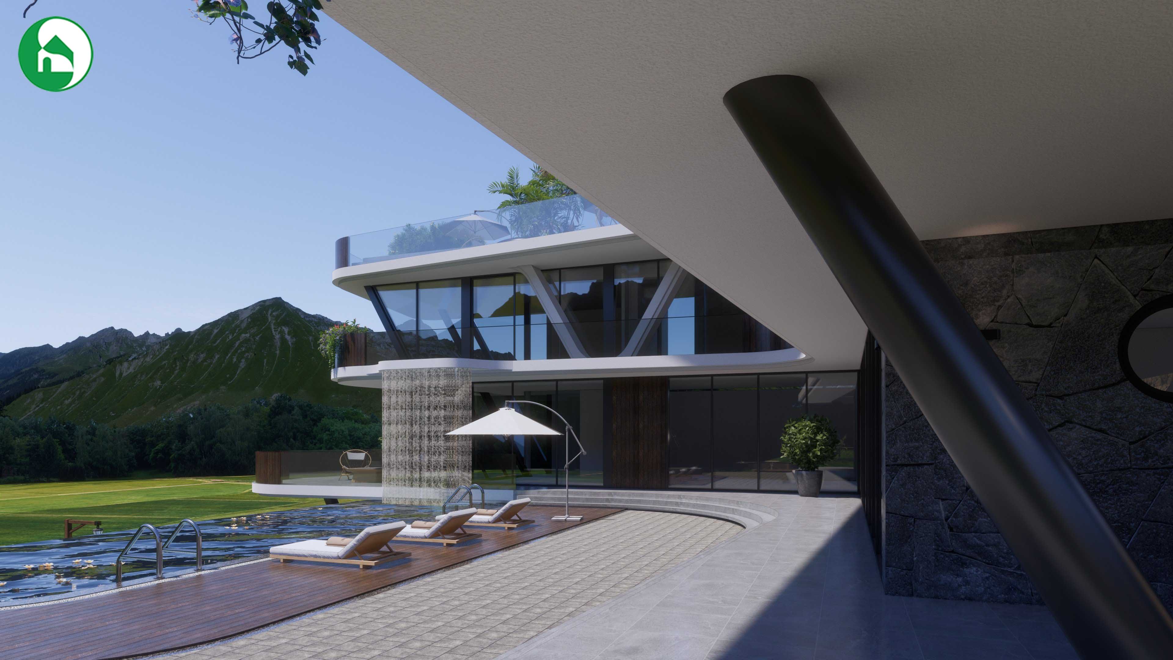 Villa - chú Dự - Hoà Bình