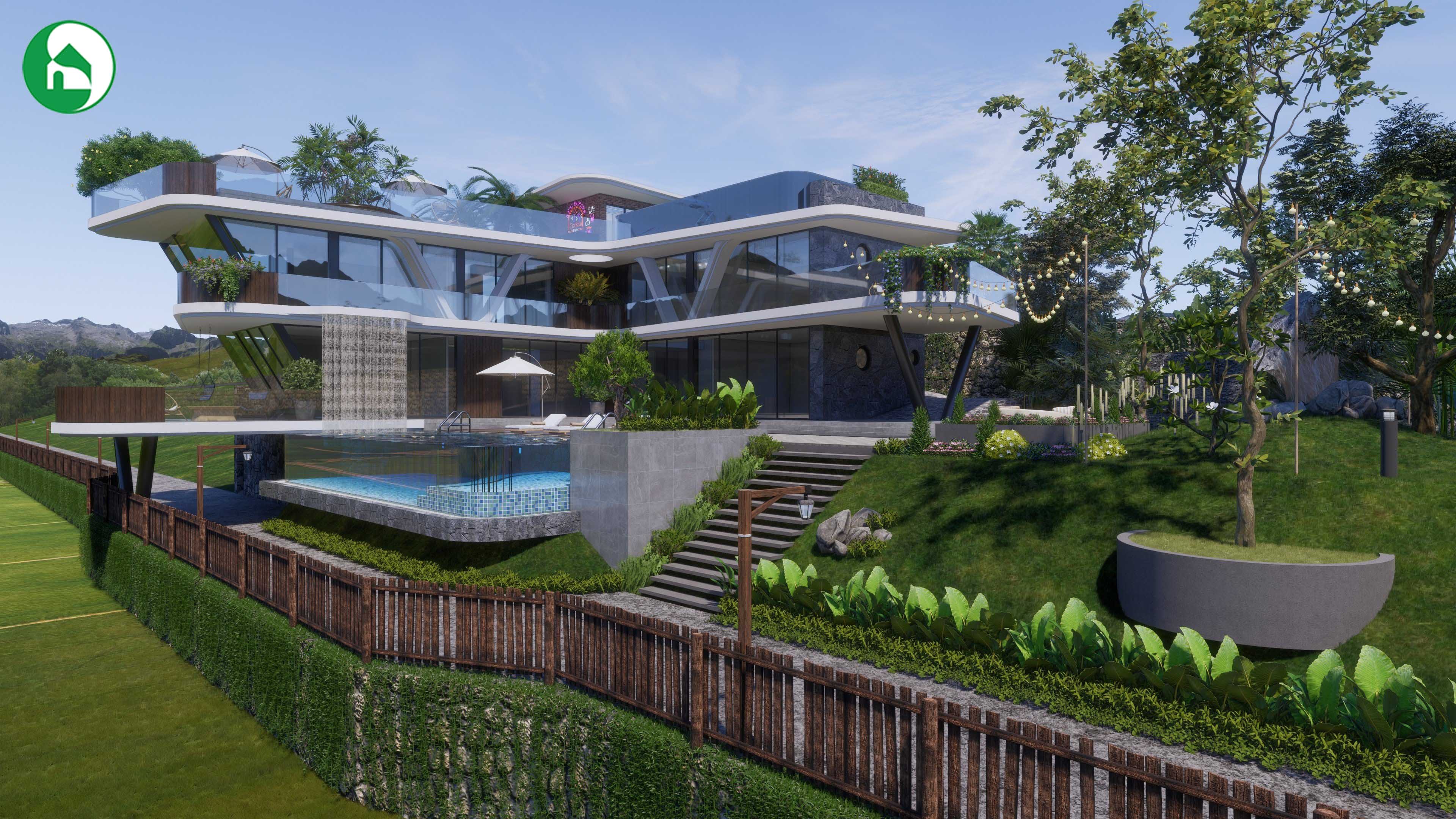 Villa - chú Dự - Hoà Bình