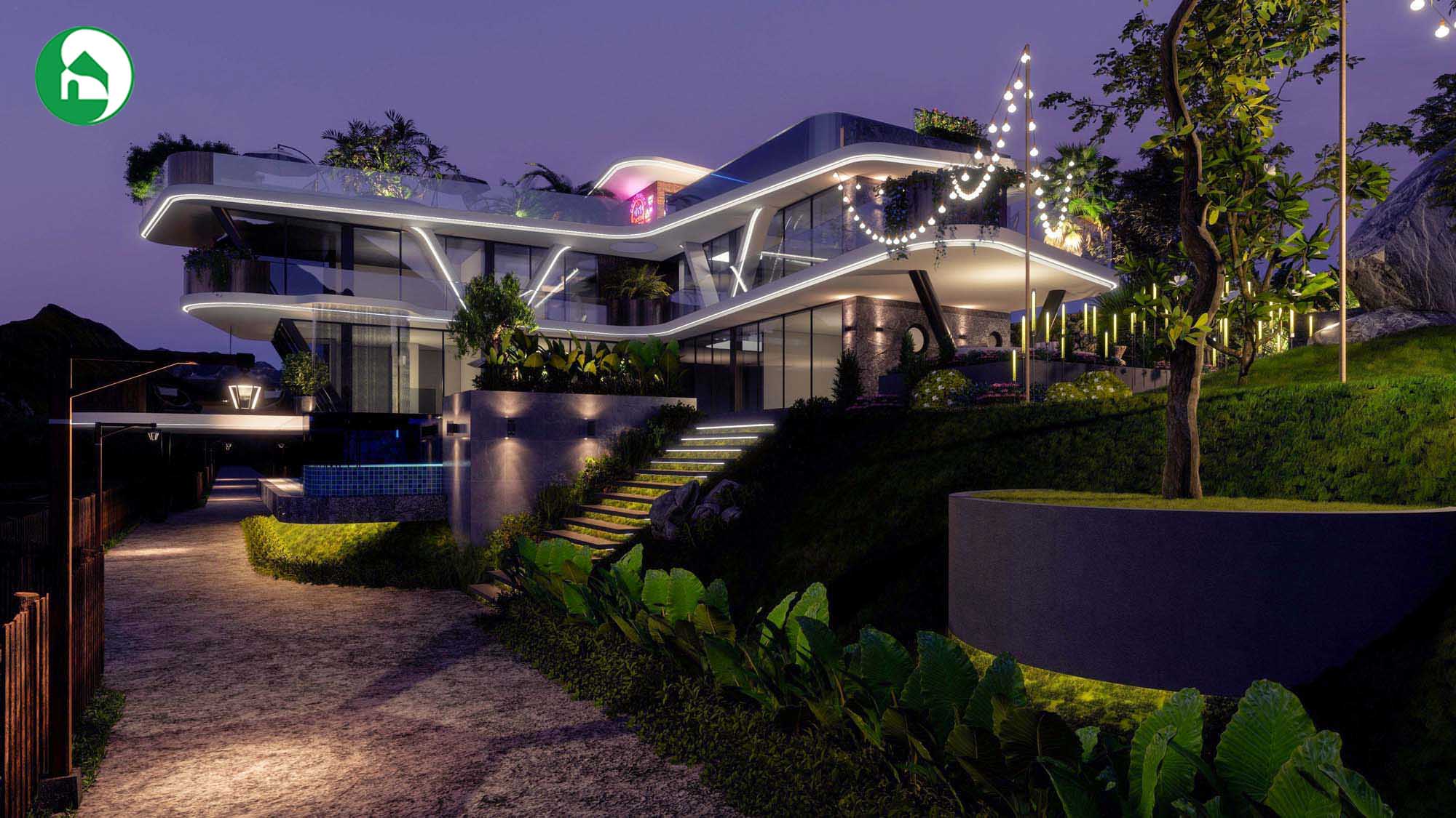 Villa - chú Dự - Hoà Bình