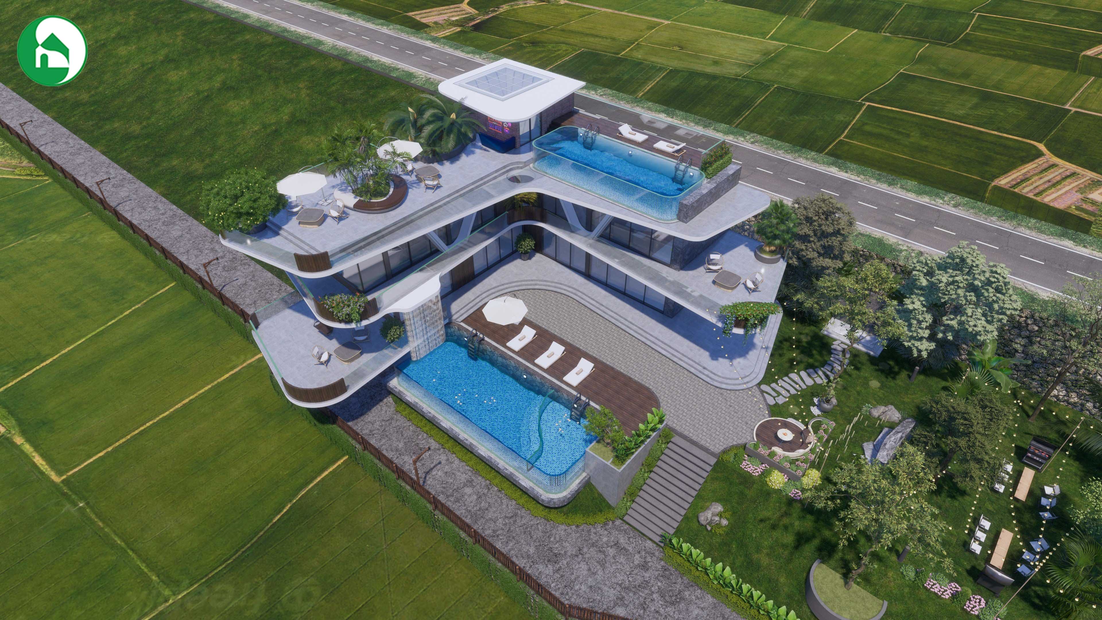 Villa - chú Dự - Hoà Bình
