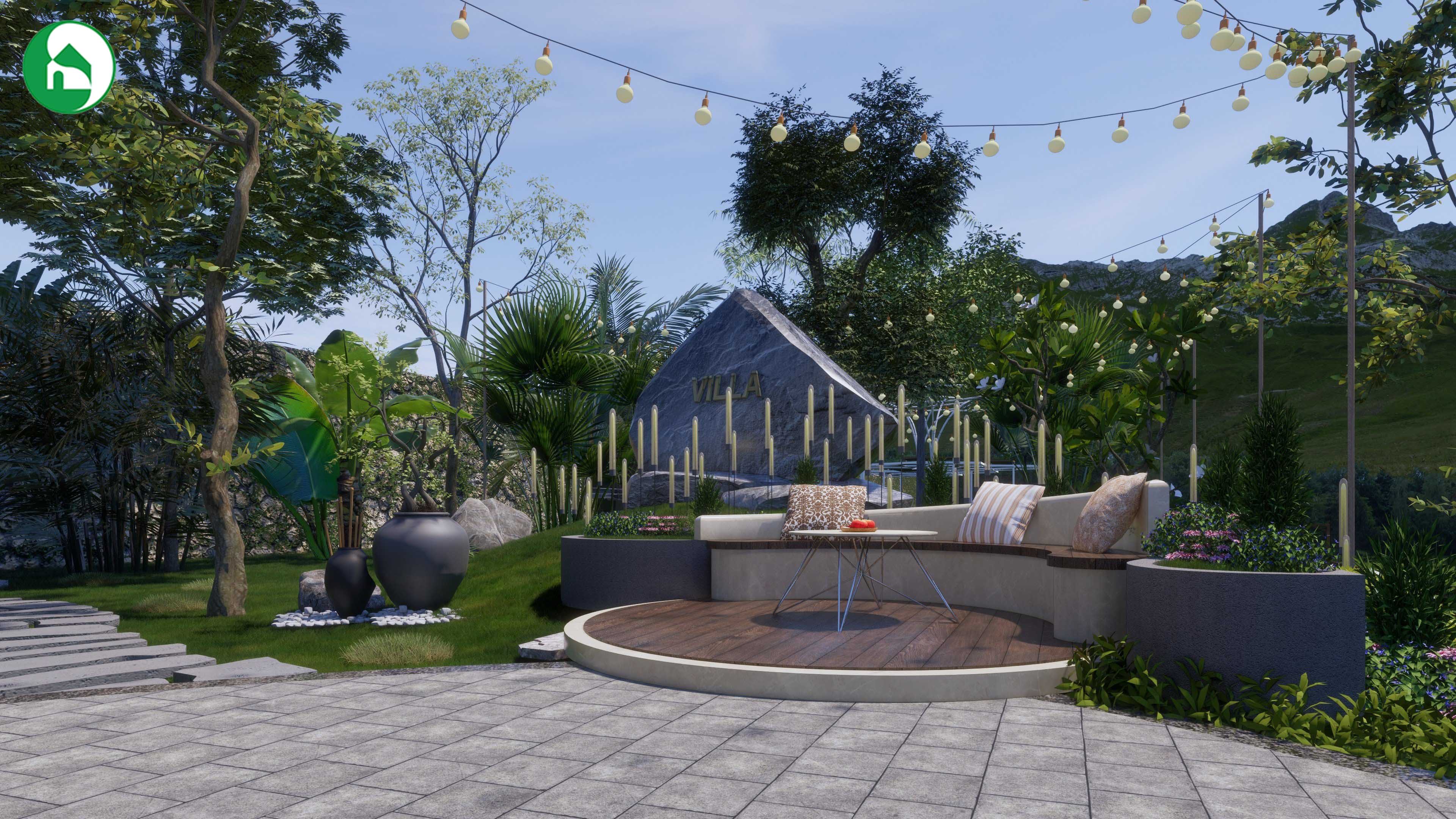 Villa - chú Dự - Hoà Bình