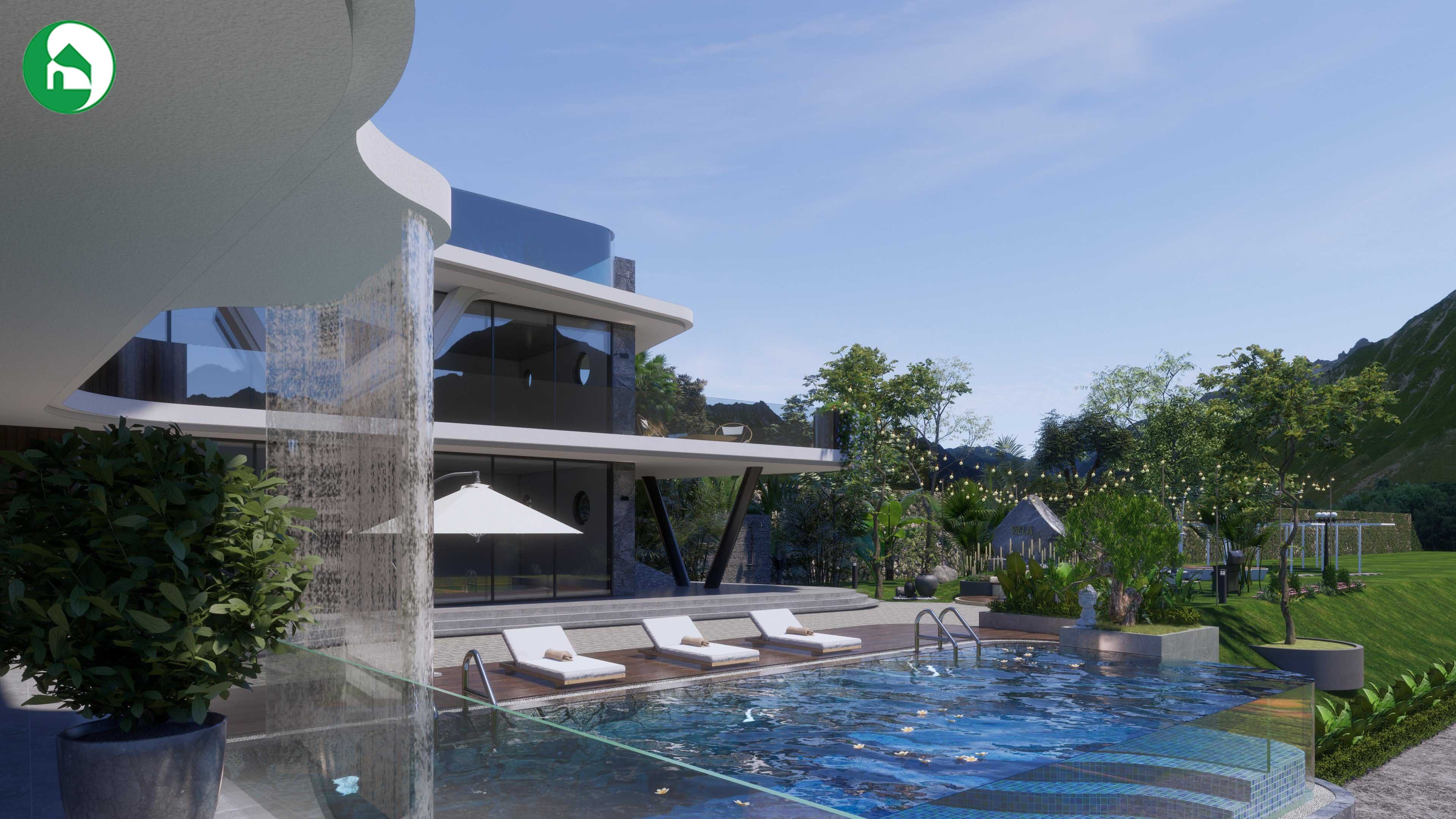 Villa - chú Dự - Hoà Bình