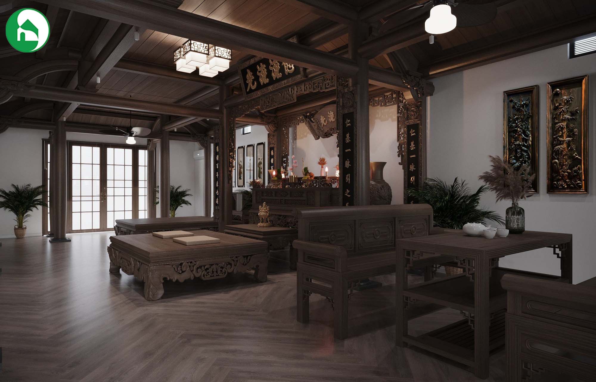 Phòng thờ nhà anh Thắng - Chí Linh - Hải Dương
