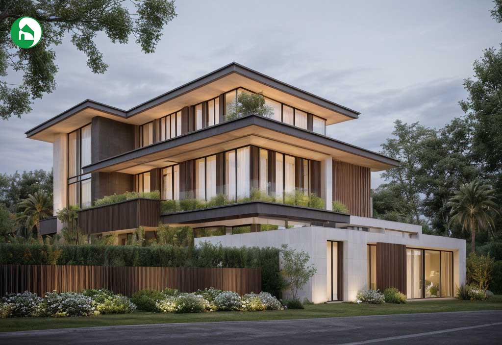 Villa 3 tầng hiện đại, đẳng cấp
