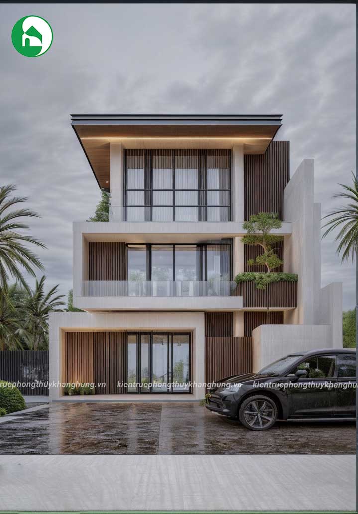 Biệt thự 3 tầng hiện đại