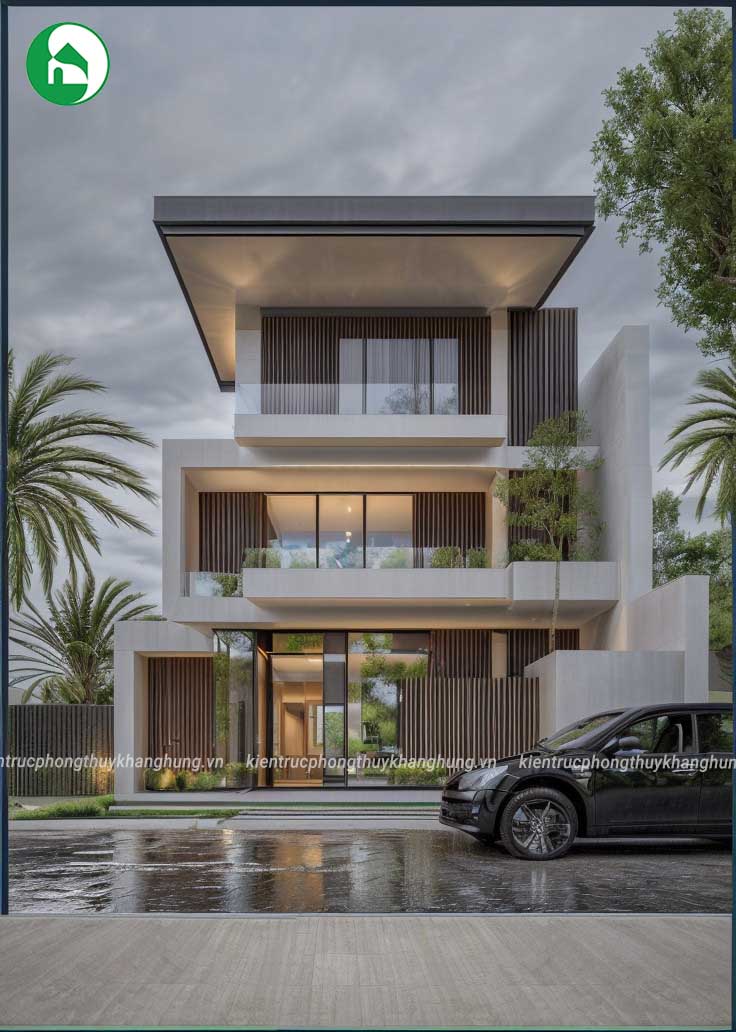 Biệt thự 3 tầng hiện đại