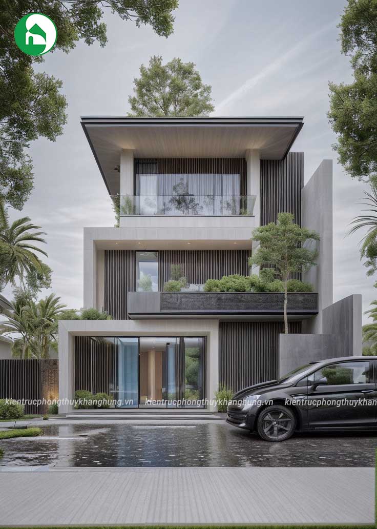 Biệt thự 3 tầng hiện đại