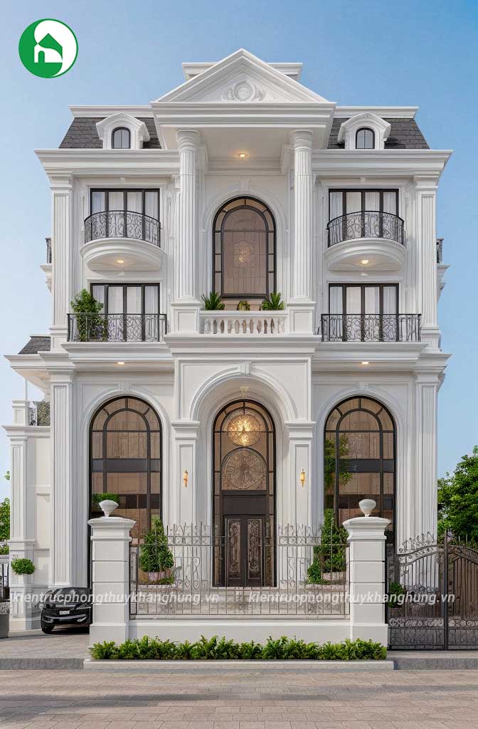 Biệt thự Tân cổ điển 4 tầng - Hải Phòng