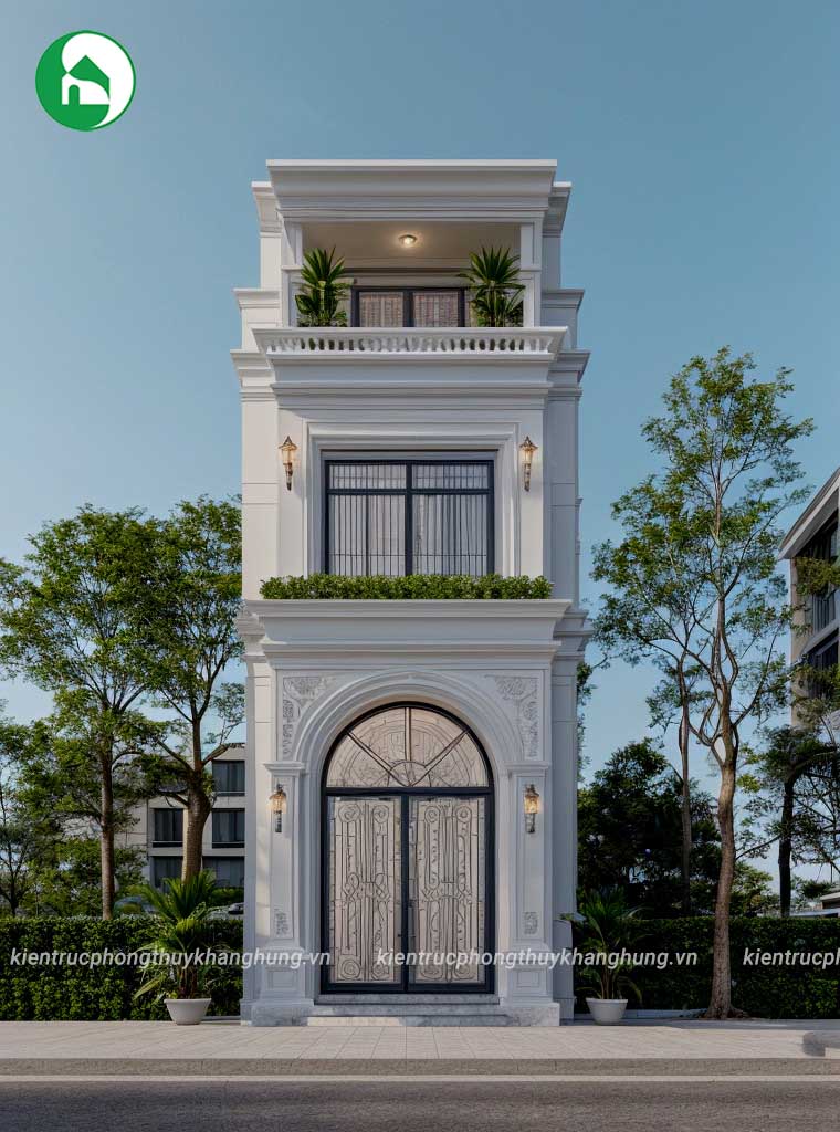 Nhà phố Tân cổ điển - Thái Nguyên
