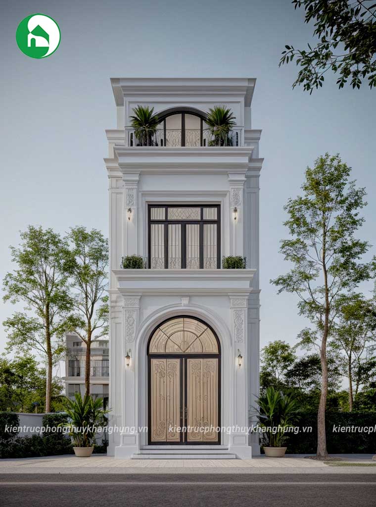 Nhà phố Tân cổ điển - Thái Nguyên