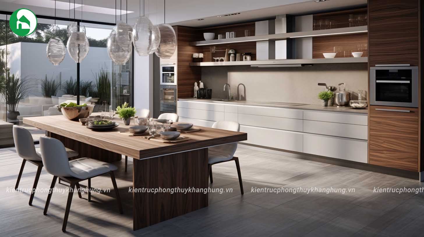 Nội thất phòng bếp hiện đại