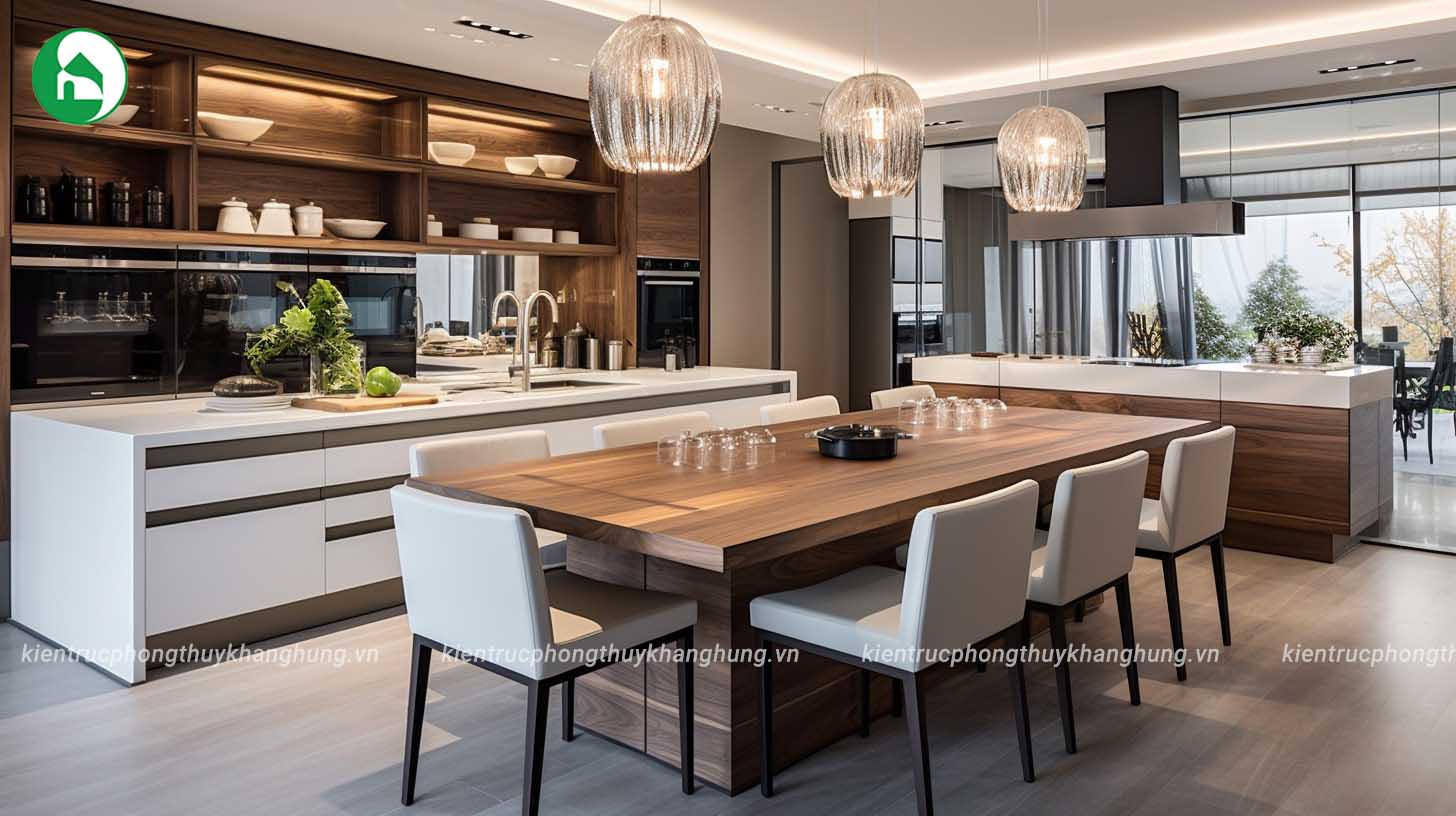 Nội thất phòng bếp hiện đại
