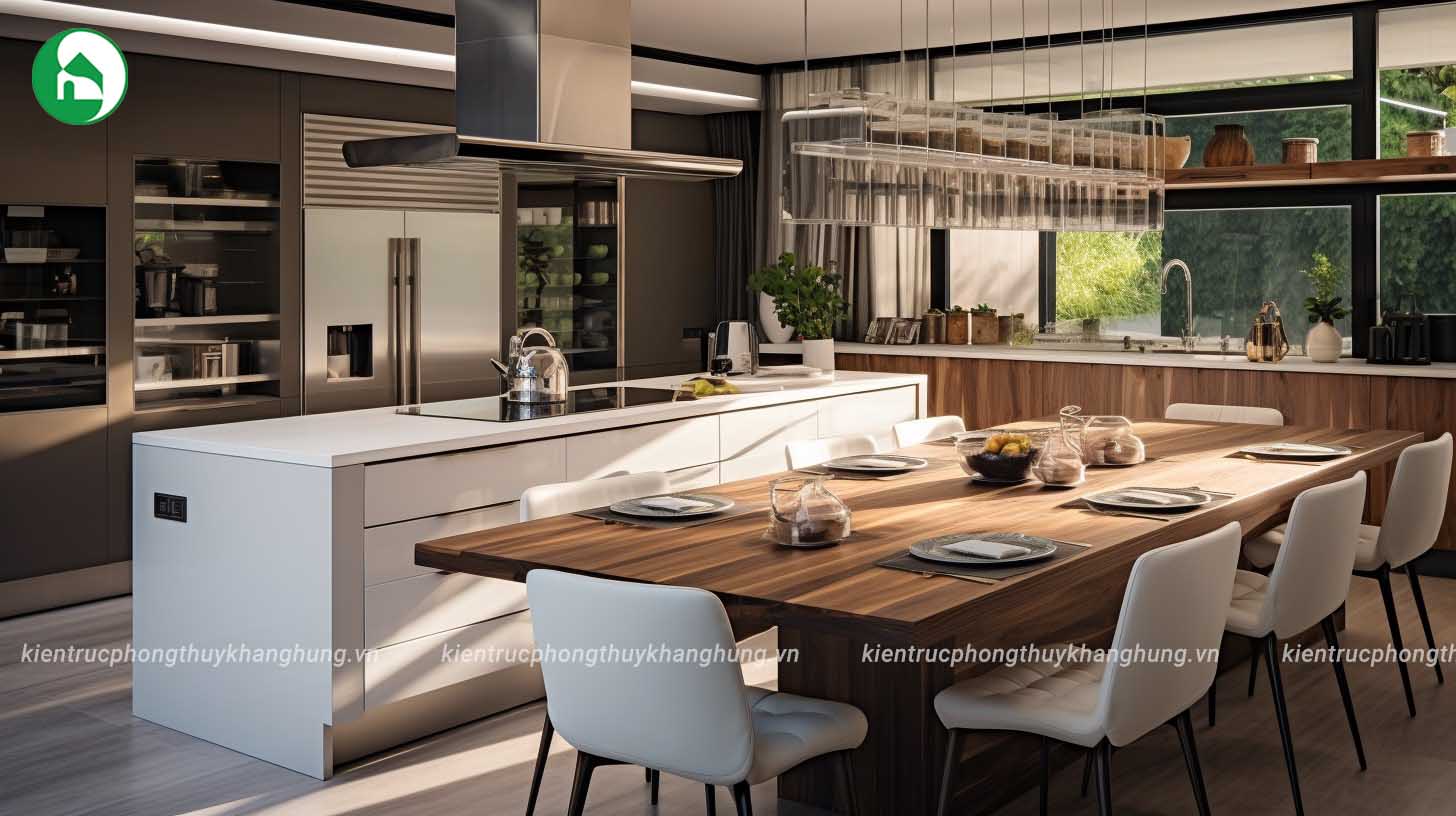 Nội thất phòng bếp hiện đại