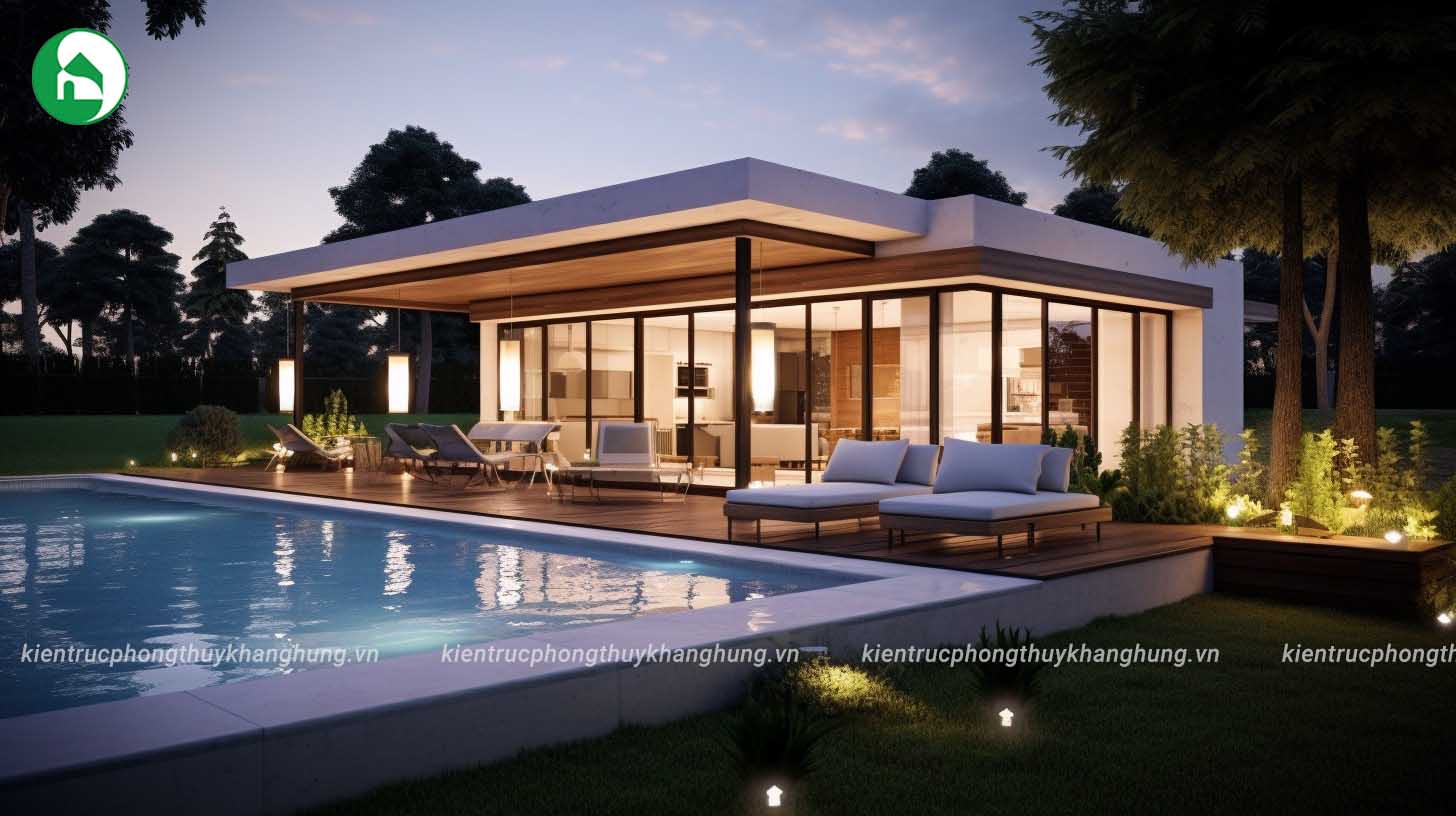 Ý tưởng villa 1 tầng