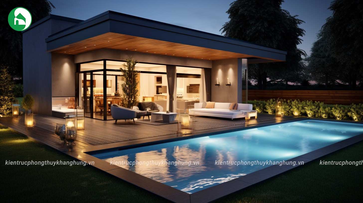 Villa 1 tầng cho gia đình
