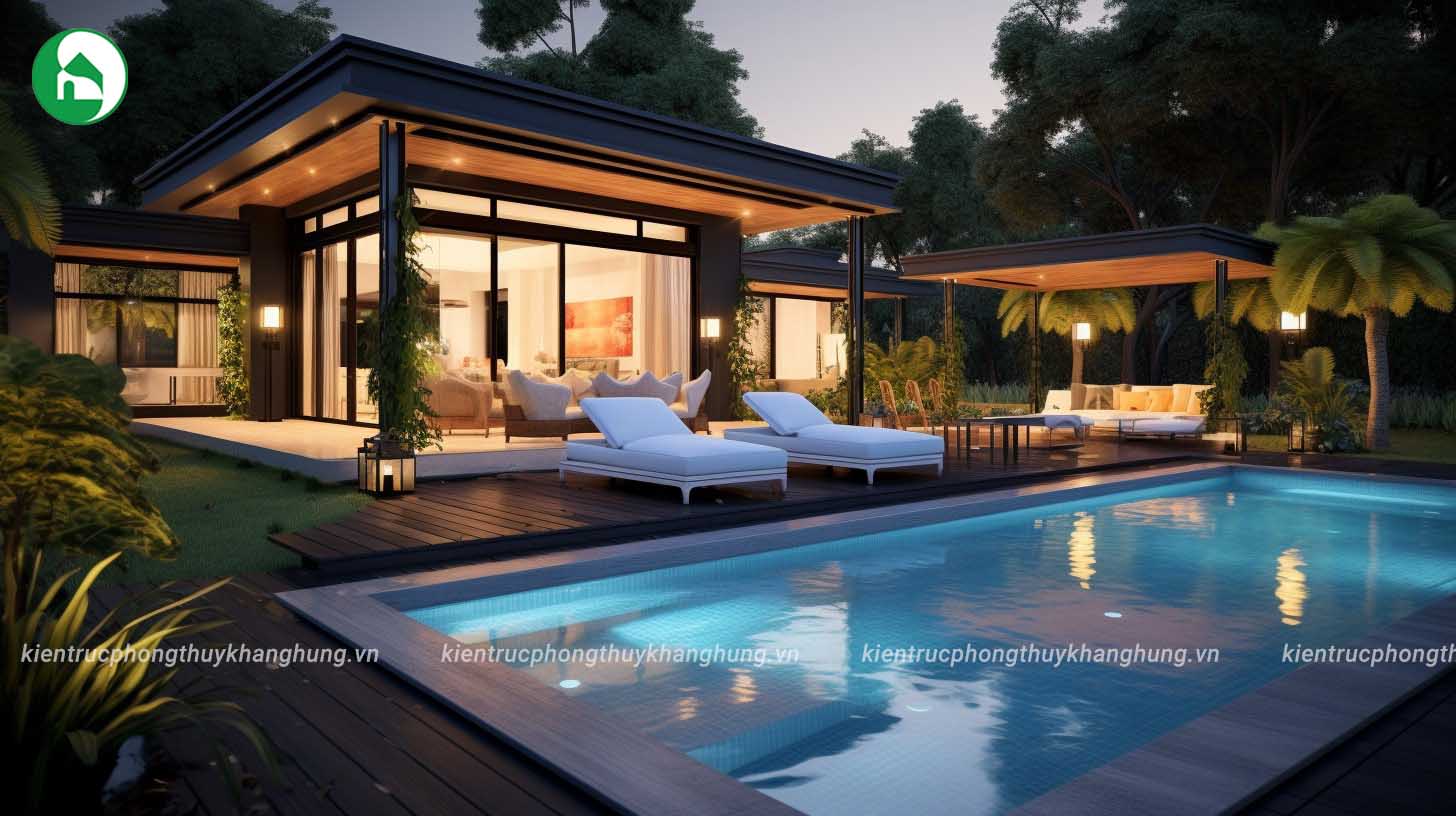 Ý tưởng villa 1 tầng