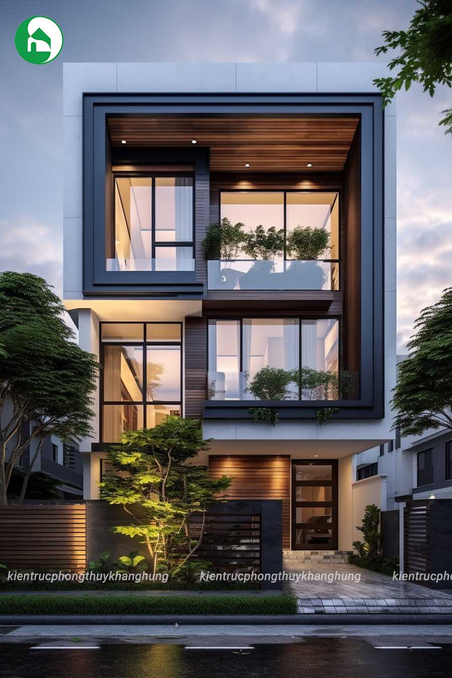 Nhà phố 3 tầng - Hoà Bình