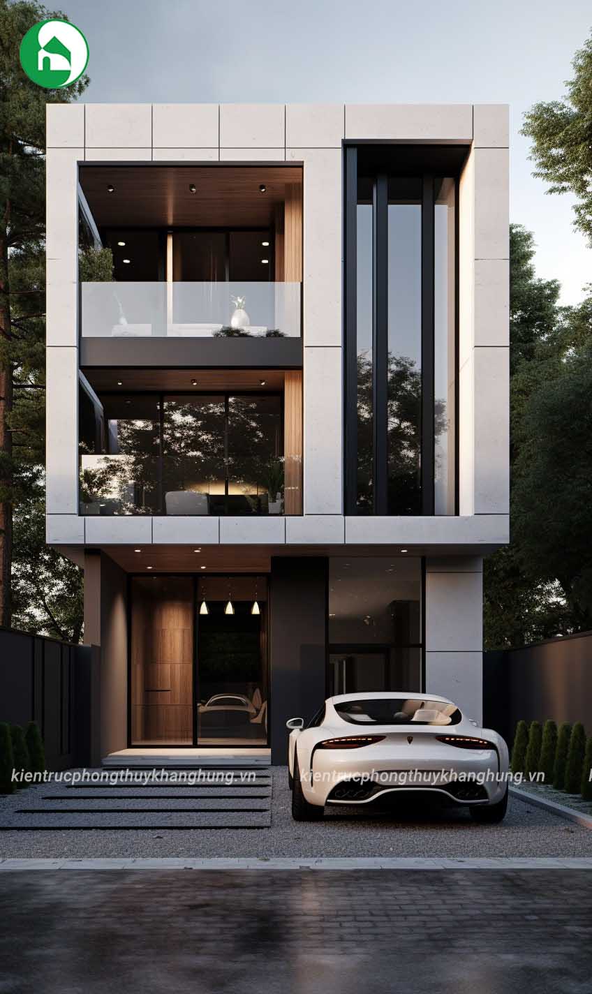 Nhà phố mặt tiền 7m sang trọng