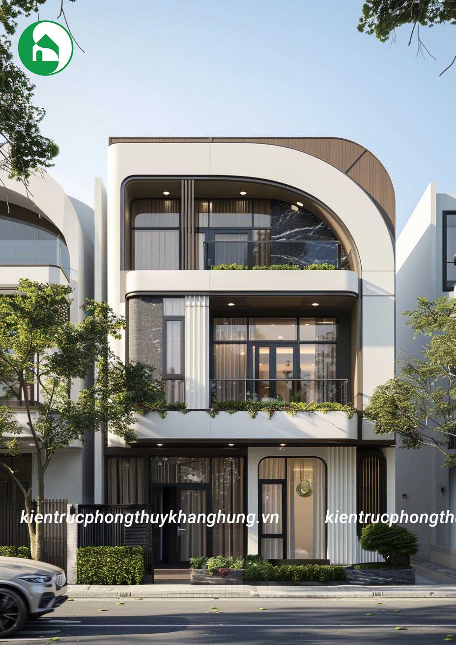 Nhà Phố 3 Tầng Hiện Đại Nổi Bật