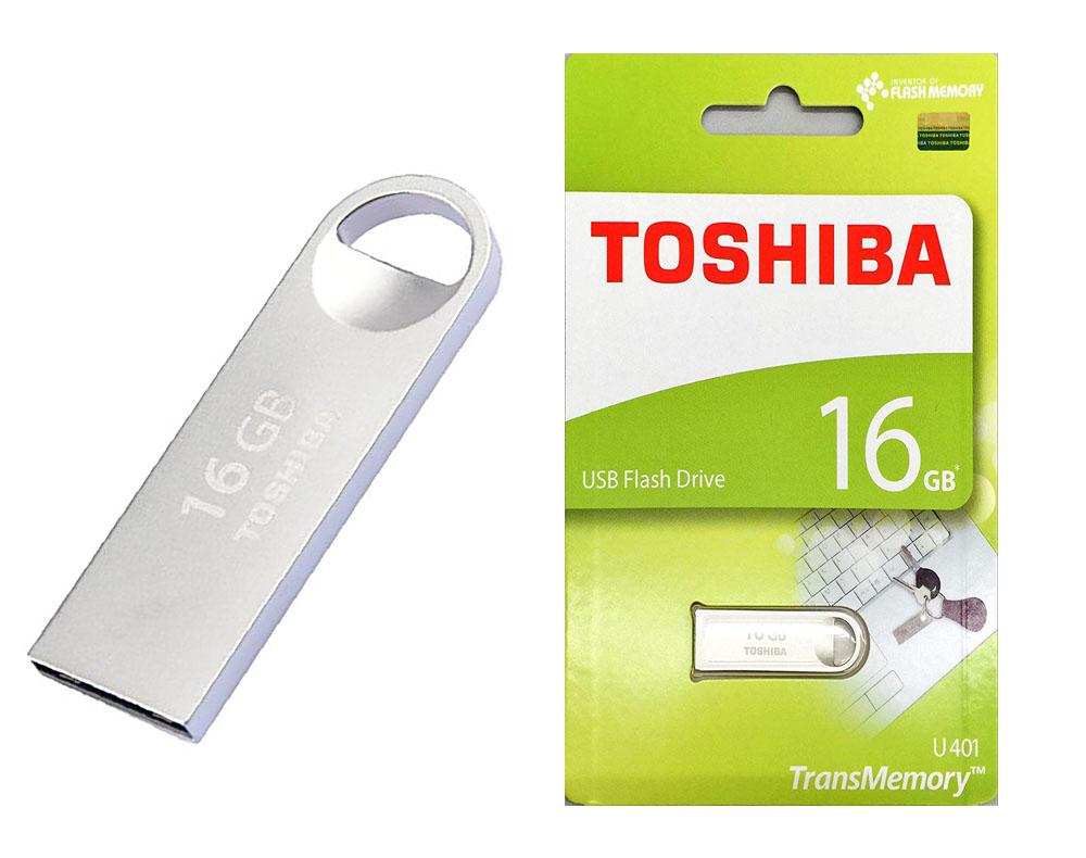 USB Toshiba nhôm nguyên khối 16GB U401