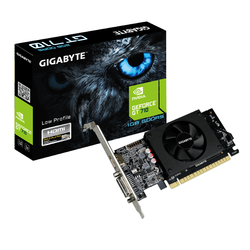 Card màn hình ASUS GT710-SL-2GD5 (2GB GDDR5, 64-bit, DVI+HDMI)