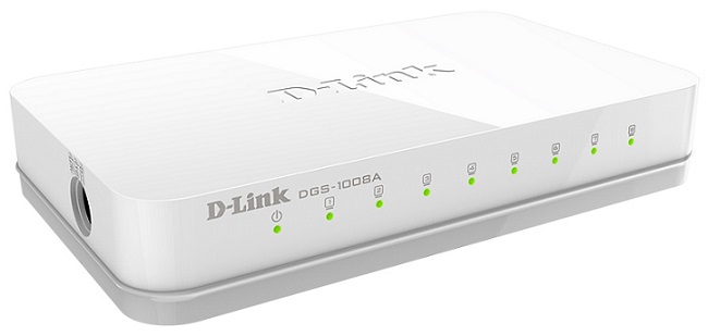 Switch D-Link DGS 1008A 8-Port Gigabit