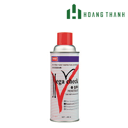 Dung dịch kiểm tra mối hàn – Chất thẩm thấu Mega check Penetrant