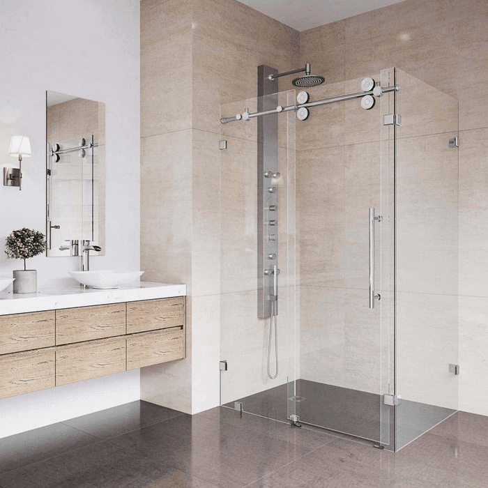 Thiết kế phòng tắm kính là cách tuyệt vời để tạo nên không gian tắm riêng tư và sang trọng, giúp bạn thư giãn một cách tuyệt vời sau một ngày làm việc mệt mỏi.