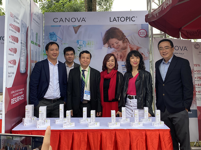 CANOVA - GIẢI PHÁP HIỆU QUẢ CHO CÁC BỆNH LÝ VỀ DA TẠI HỘI NGHỊ DA LIỄU TOÀN QUỐC THƯỜNG NIÊN