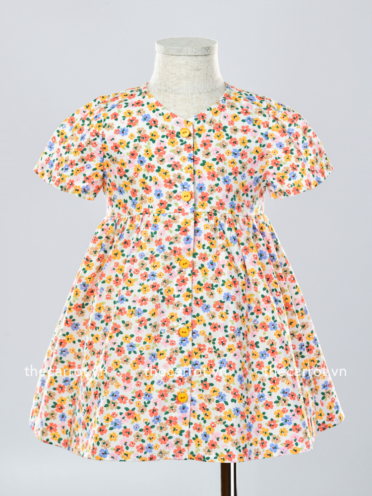 Set Body Váy Hoa Cúc Kèm Mũ Quần Áo Trẻ Em  Mints Closet