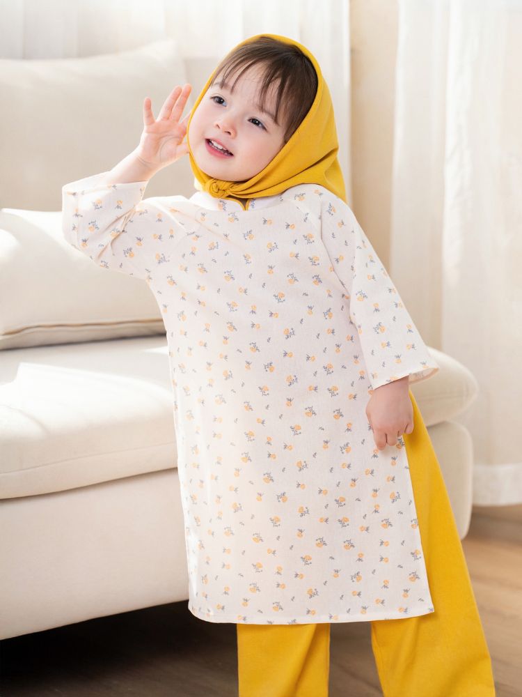 Khăn linen vàng