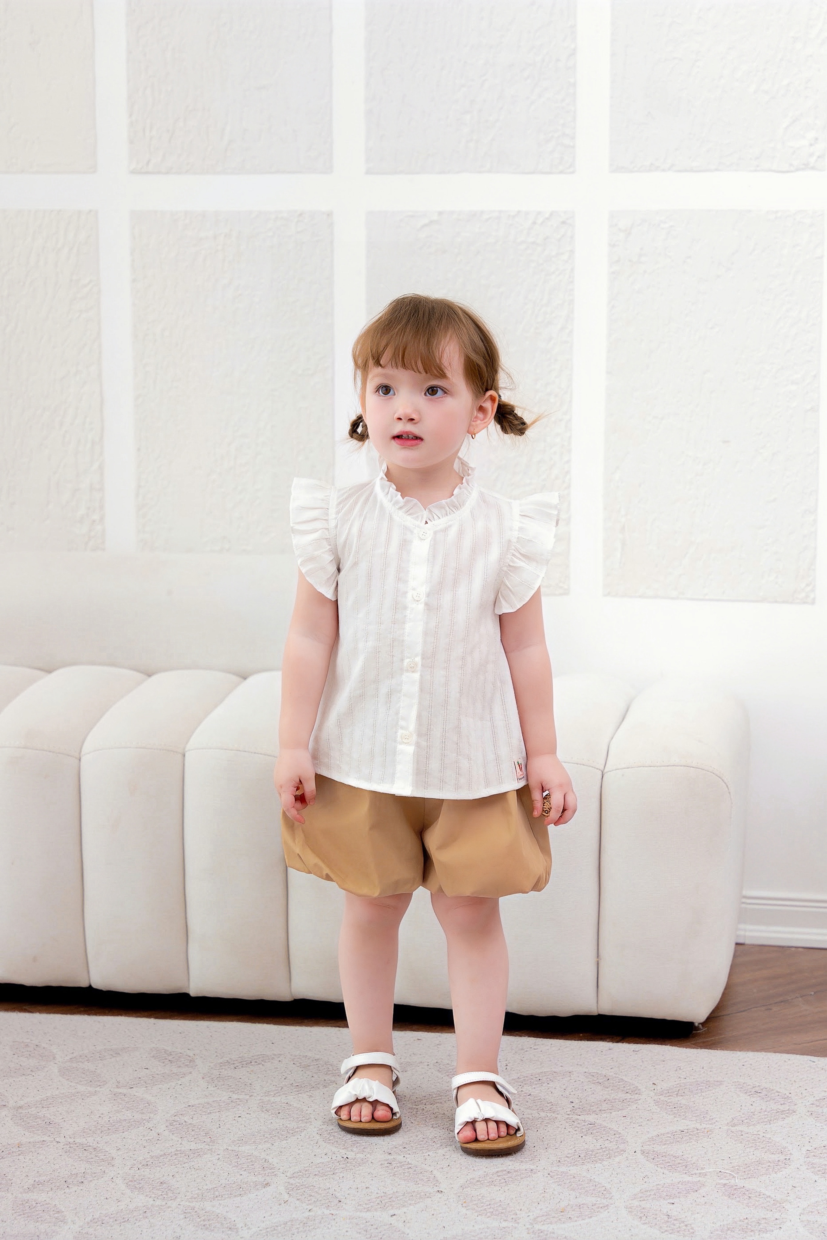 Set áo quần bí nâu - 5