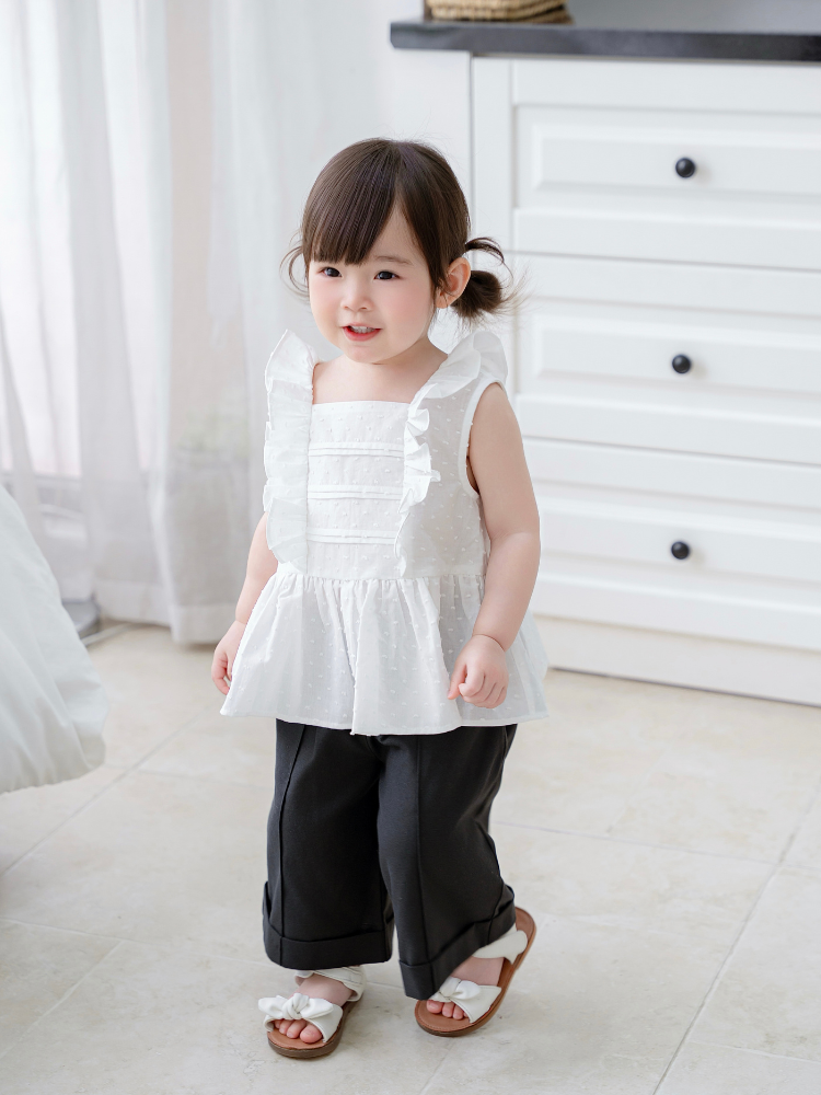 Áo sát nách boi hạt cánh tiên trắng