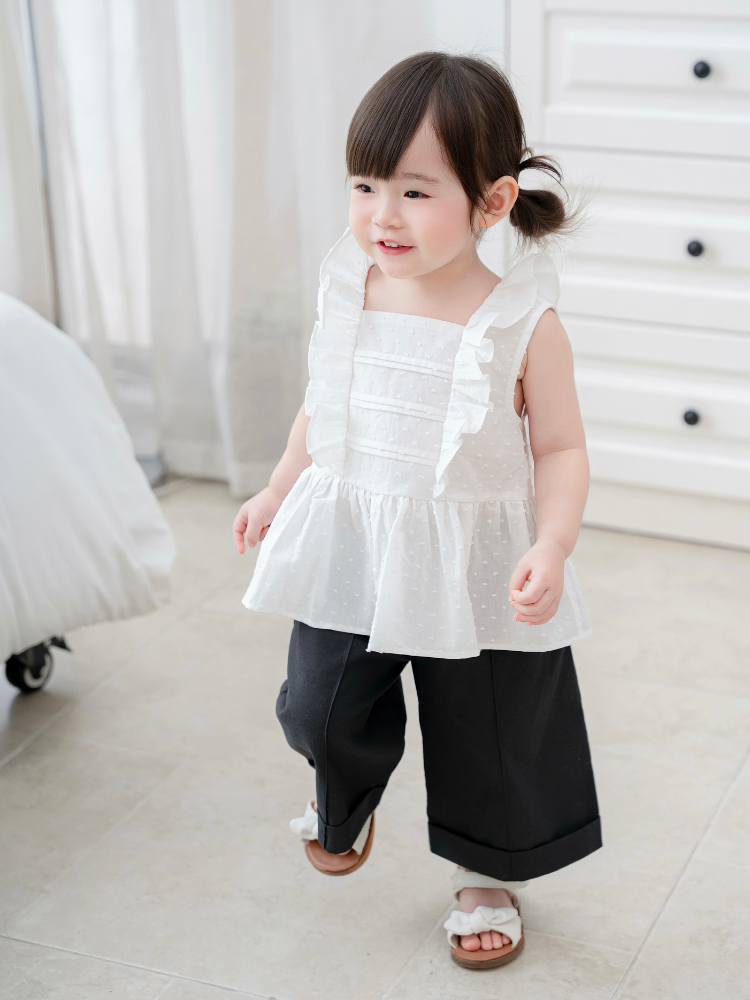 Áo sát nách boi hạt cánh tiên trắng