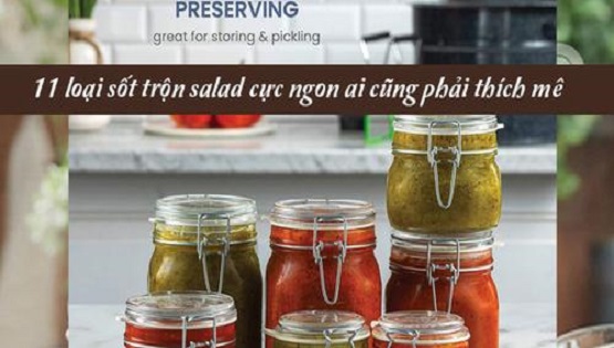 11 loại sốt trộn salad cực ngon ai cũng phải thích mê