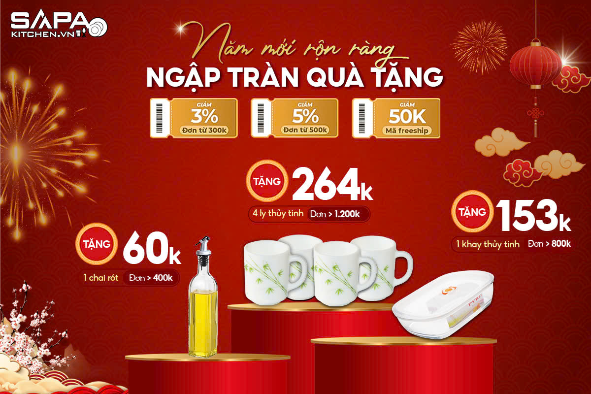 [Ưu đãi] Hóa đơn càng lớn, quà tặng càng to