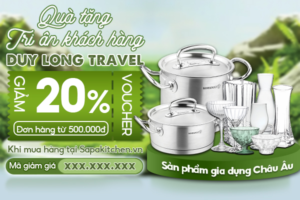 [Sapa Kitchen] x [Duy Long Travel] và chương trình tri ân khách hàng