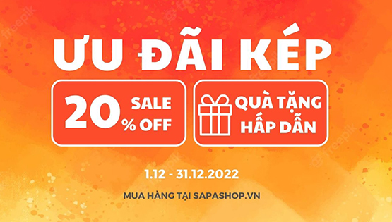 Đăng Ký Thành Viên Nhận Ưu Đãi Kép cùng Sapakitchen Tháng 12.2022