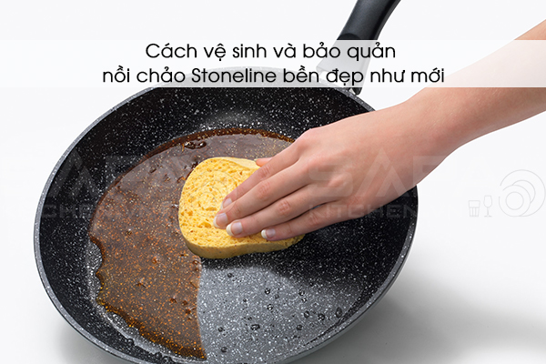 Cách vệ sinh và bảo quản nồi chảo Stoneline bền đẹp như mới