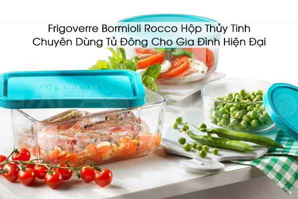 Frigoverre Bormioli Rocco – Hộp Thủy Tinh Chuyên Dùng Tủ Đông Cho Gia Đình Hiện Đại