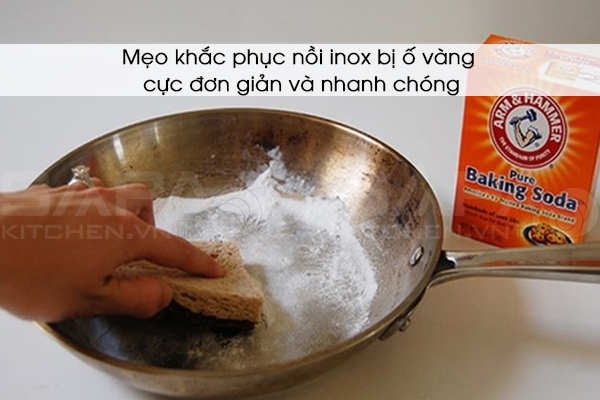 Mẹo khắc phục nồi inox bị ố vàng cực đơn giản và nhanh chóng