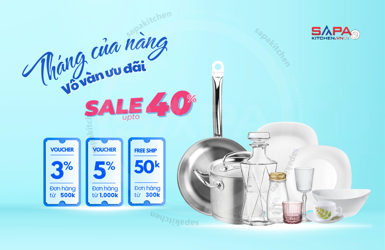 Tháng của Nàng - vô vàn ưu đãi cùng Sapa Kitchen