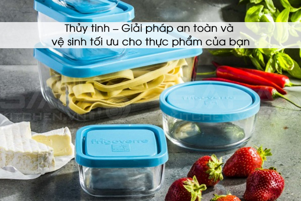 Thủy tinh – Giải pháp an toàn và vệ sinh tối ưu cho thực phẩm của bạn