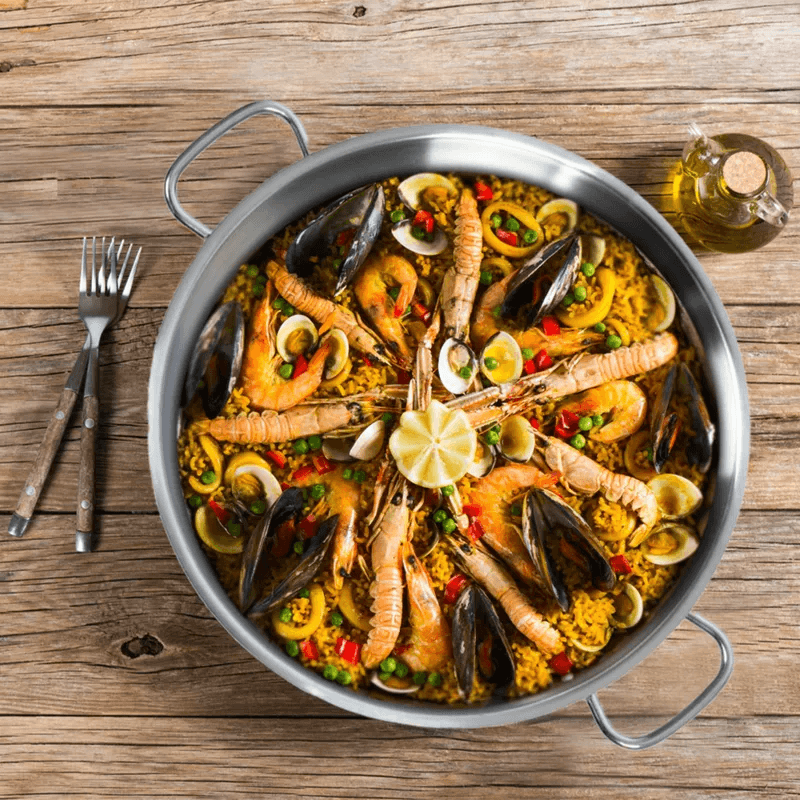 Chảo 2 Quai Korkmaz Proline – Mang Chuẩn Nhà Hàng Về Bếp Chung Cư Cao Cấp - 3