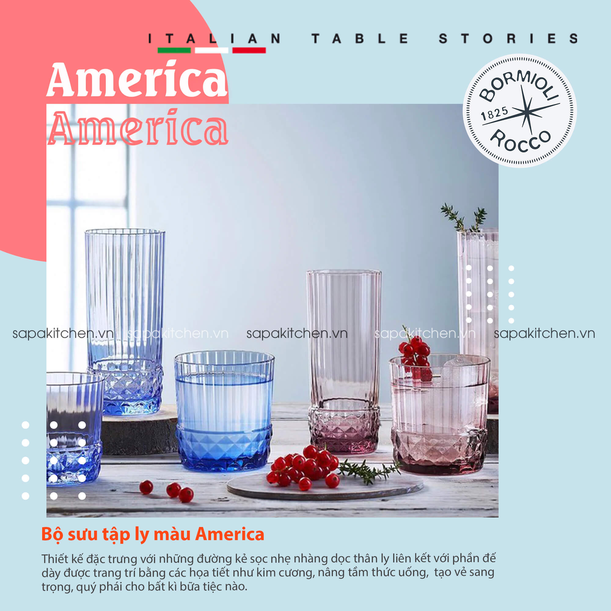 Ly Thủy Tinh Bormioli Rocco: Quà Tết Thiết Thực, Đẹp Mắt Cho Mọi Nhà 2026 - 3