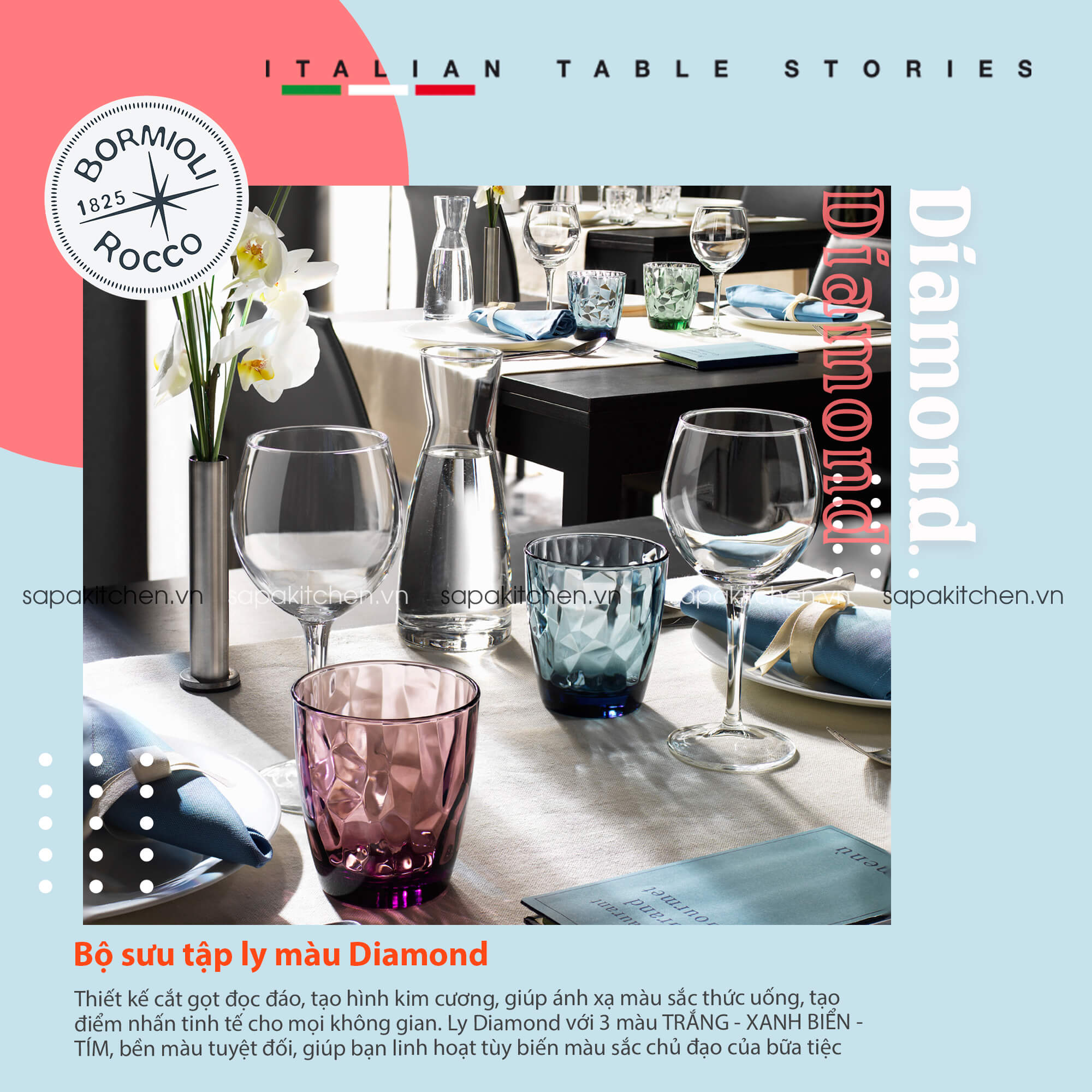 Ly Thủy Tinh Bormioli Rocco: Quà Tết Thiết Thực, Đẹp Mắt Cho Mọi Nhà 2026 - 5