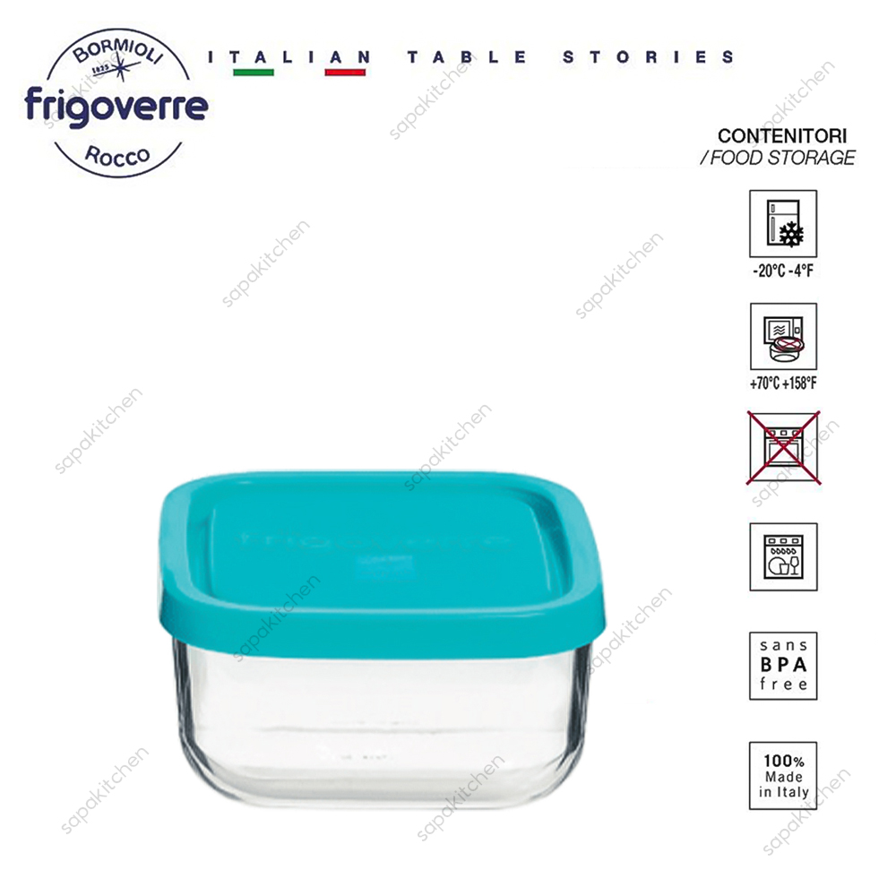 Hộp thủy tinh trữ đông Frigoverre vuông 10x10 - 240ml